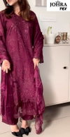 Johra Tex 188 Rayon Embroidery Pakistani Salwar Suits Wholesale Price In Surat